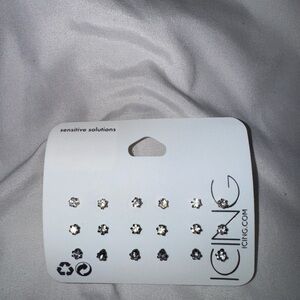 Pack of Stud Earrings from Icing